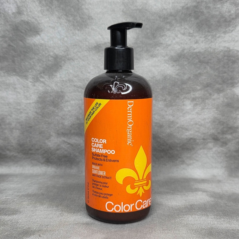 DermOrganic‎ Color Care Shampoo w/Organic Sunflower 12 fl oz